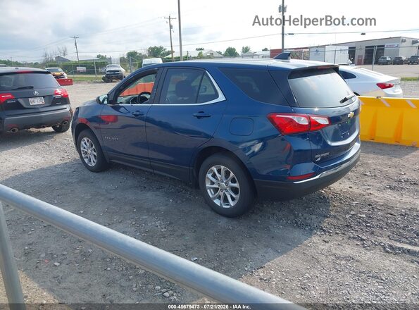 2GNAXUEV7M6134035 2021 CHEVROLET EQUINOX Blue Задня ліва чверть
