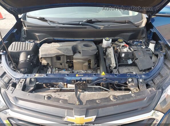 2GNAXUEV7M6134035 2021 CHEVROLET EQUINOX Blue Вид ззаду