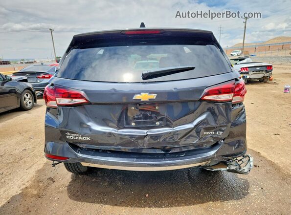 2GNAXUEV7N6145926 2022 CHEVROLET EQUINOX Gray Вид ззаду