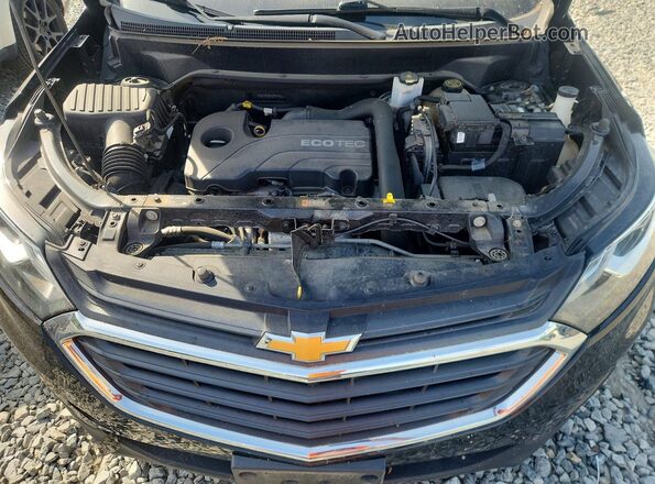 2GNAXUEV8K6192992 2019 CHEVROLET EQUINOX Black ძრავის განყოფილების ხედი