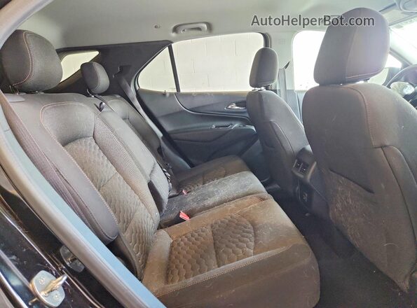 2GNAXUEV8L6146158 2020 CHEVROLET EQUINOX Black Rear seats view
