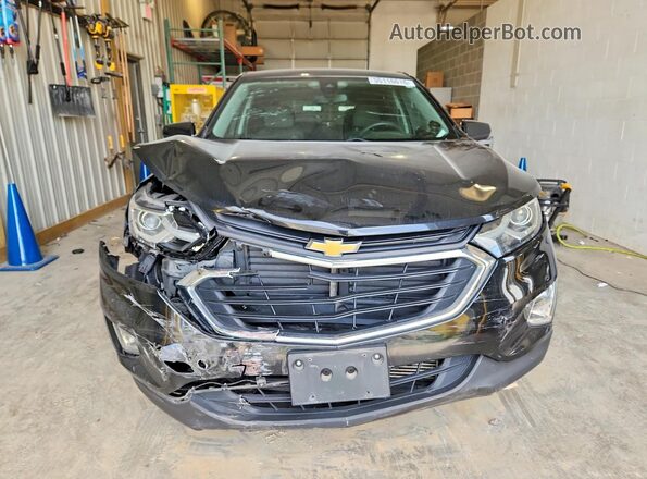 2GNAXUEV8L6146158 2020 CHEVROLET EQUINOX Black Front view