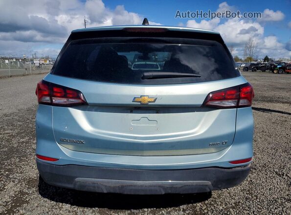 2GNAXUEV8N6107900 2022 CHEVROLET EQUINOX Blue უკანა ხედი
