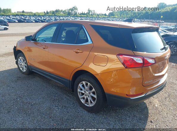 2GNAXUEV9K6132087 2019 CHEVROLET EQUINOX Orange Հետևի ձախ