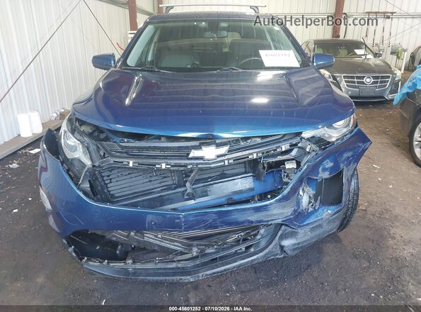 2GNAXUEV9K6186926 2019 CHEVROLET EQUINOX Blue Առջևի վահանակի տեսք