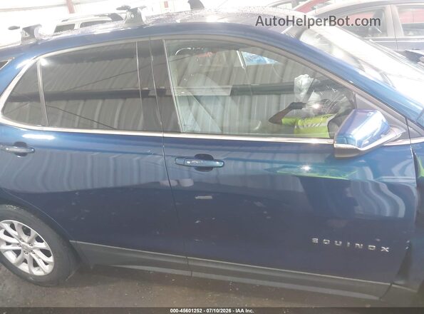 2GNAXUEV9K6186926 2019 CHEVROLET EQUINOX Blue Սարքավորումների վահանակի տեսք