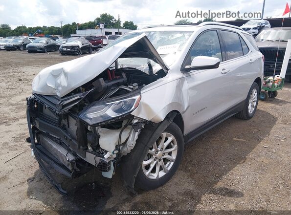 2GNAXUEV9L6136626 2020 CHEVROLET EQUINOX Серебряный Передняя левая четверть