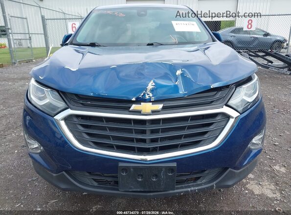 2GNAXUEV9L6158982 2020 CHEVROLET EQUINOX Blue Front view