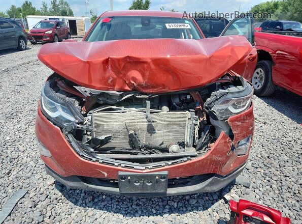 2GNAXUEV9L6185342 2020 CHEVROLET EQUINOX Оранжевый Вид задней части салона