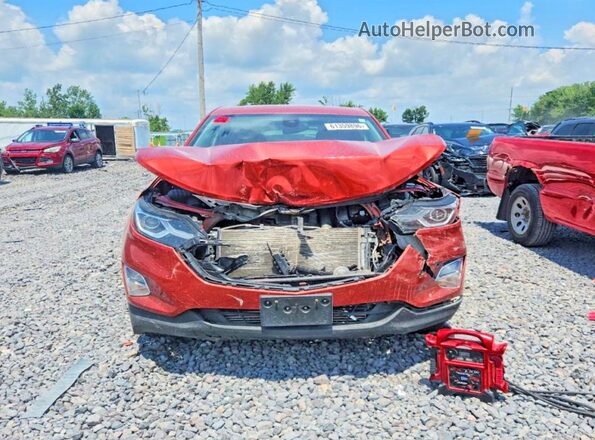 2GNAXUEV9L6185342 2020 CHEVROLET EQUINOX Оранжевый Вид спереди