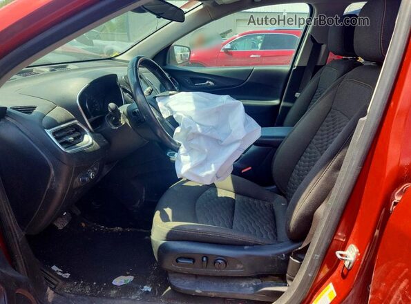 2GNAXUEV9L6185342 2020 CHEVROLET EQUINOX Оранжевый Вид салона спереди