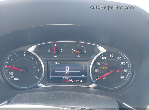 2GNAXUEV9L6221028 2020 CHEVROLET EQUINOX Blue Вид задніх сидінь