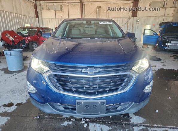 2GNAXUEVXM6136460 2021 CHEVROLET EQUINOX Синий Вид спереди