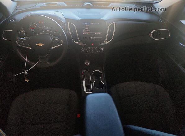2GNAXUEVXM6136460 2021 CHEVROLET EQUINOX Синий Вид панели приборов