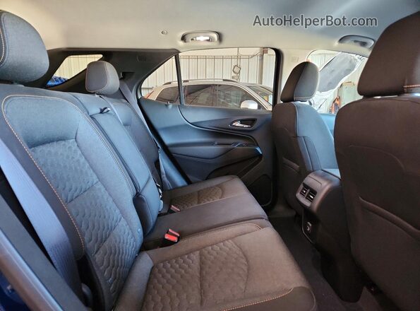 2GNAXUEVXM6136460 2021 CHEVROLET EQUINOX Синий Вид задних сидений