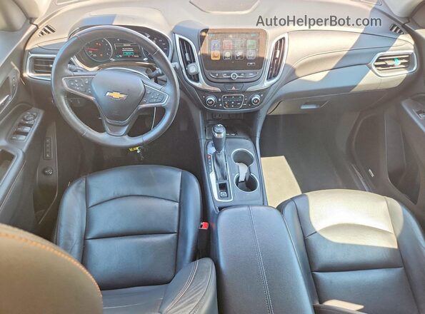 2GNAXVEV3J6101552 2018 CHEVROLET EQUINOX White Вид панелі приладів