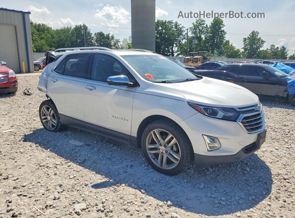 2GNAXVEV6J6109936 2018 CHEVROLET EQUINOX White Передня права чверть