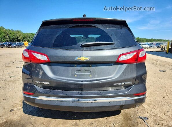 2GNAXVEV8J6101093 2018 CHEVROLET EQUINOX Gray უკანა ხედი
