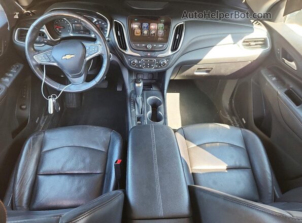 2GNAXVEV8J6101093 2018 CHEVROLET EQUINOX Gray წინა პანელის ხედი