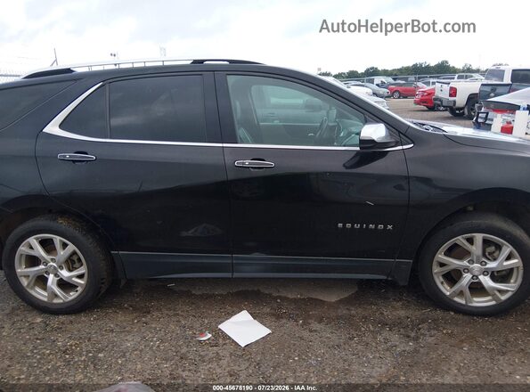 2GNAXVEVXJ6344064 2018 CHEVROLET EQUINOX Black უკანა სალონის ხედი