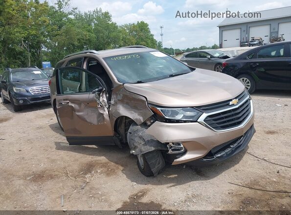 2GNAXVEX2K6108706 2019 CHEVROLET EQUINOX Brown Widok z przodu
