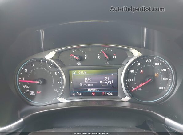 2GNAXVEX2K6108706 2019 CHEVROLET EQUINOX Brown Widok tylnych siedzeń