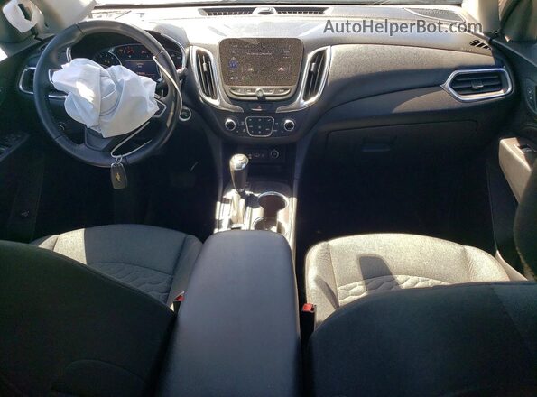 2GNAXVEX2K6271677 2019 CHEVROLET EQUINOX Silver Вид панелі приладів