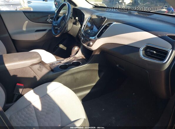 2GNAXVEX3K6128933 2019 CHEVROLET EQUINOX Серый Вид салона спереди