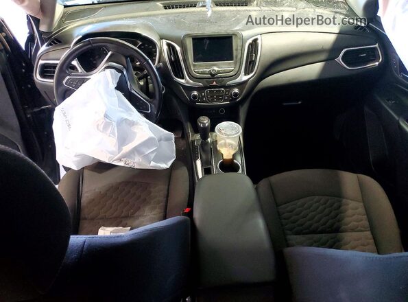 2GNAXVEX4K6111333 2019 CHEVROLET EQUINOX Gray Առջևի վահանակի տեսք