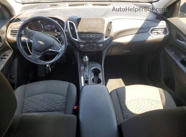 2GNAXVEX4L6188592 2020 CHEVROLET EQUINOX Blue Вид панелі приладів