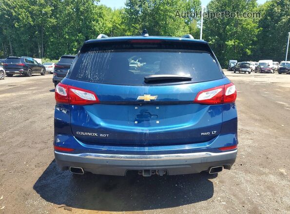 2GNAXVEX4L6188592 2020 CHEVROLET EQUINOX Blue Вид ззаду