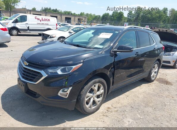 2GNAXVEX6K6296520 2019 CHEVROLET EQUINOX Черный Передняя левая четверть