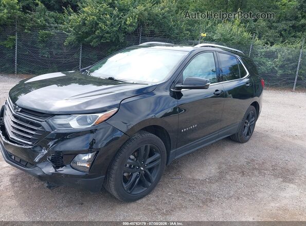 2GNAXVEXXL6231817 2020 CHEVROLET EQUINOX Black Առջևի ձախ երեք քառորդ տեսարան