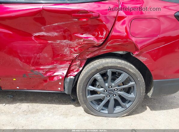 2GNAXWEV0N6136237 2022 CHEVROLET EQUINOX Red Front view