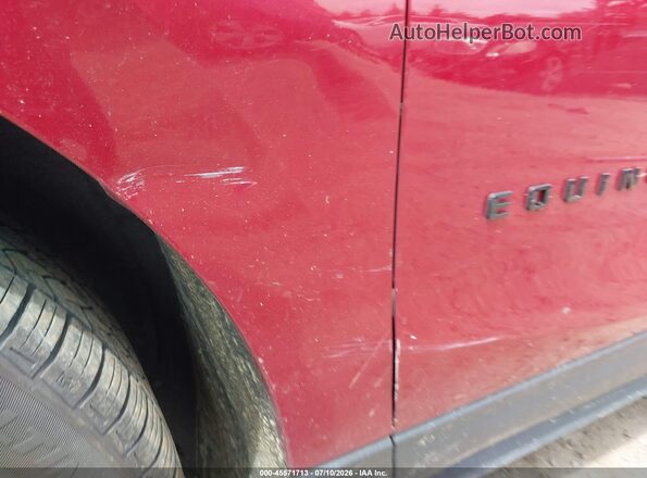 2GNAXWEV0N6136237 2022 CHEVROLET EQUINOX Red 