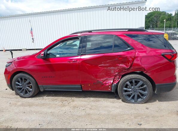 2GNAXWEV0N6136237 2022 CHEVROLET EQUINOX Red 360 interior view