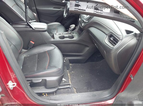 2GNAXWEV0N6136237 2022 CHEVROLET EQUINOX Red Front interior view