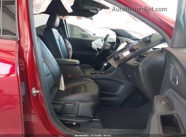 2GNAXWEV4N6126357 2022 CHEVROLET EQUINOX Red წინა სალონის ხედი