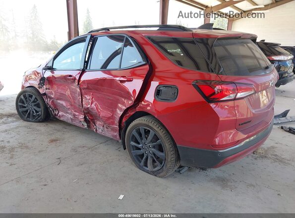 2GNAXWEV4N6126357 2022 CHEVROLET EQUINOX Red უკანა მარცხენა