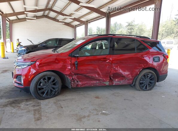 2GNAXWEV4N6126357 2022 CHEVROLET EQUINOX Red 