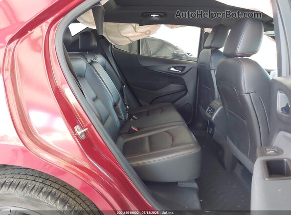 2GNAXWEV4N6126357 2022 CHEVROLET EQUINOX Red VIN კოდის სტიკერის ხედი