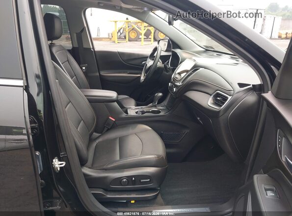 2GNAXWEX0J6145080 2018 CHEVROLET EQUINOX Черный Вид салона спереди