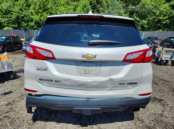 2GNAXWEX0J6219078 2018 CHEVROLET EQUINOX White უკანა ხედი