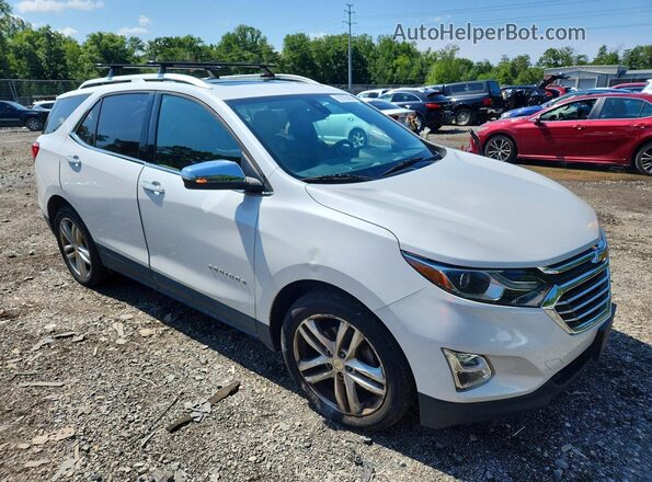2GNAXWEX0J6219078 2018 CHEVROLET EQUINOX White წინა მარჯვენა