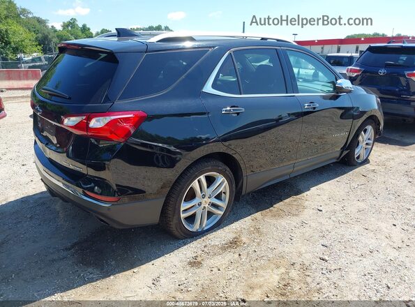 2GNAXWEX0J6268877 2018 CHEVROLET EQUINOX Black უკანა მარჯვენა