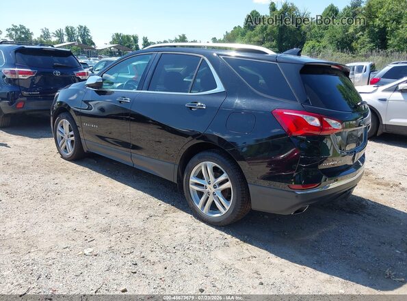 2GNAXWEX0J6268877 2018 CHEVROLET EQUINOX Black უკანა მარცხენა