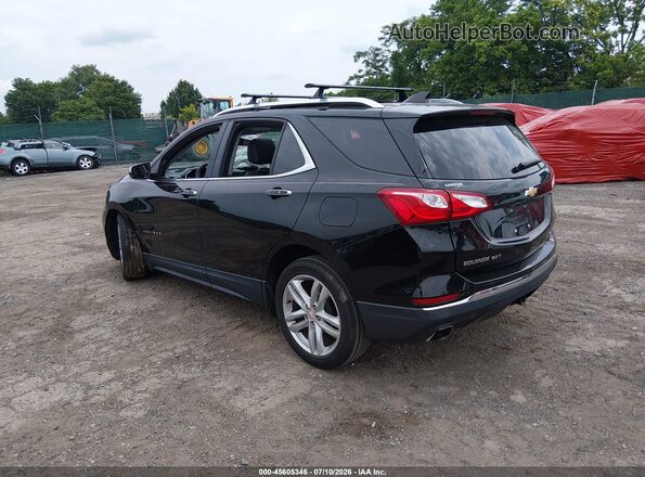 2GNAXWEX7J6209597 2018 CHEVROLET EQUINOX Черный Задняя левая четверть