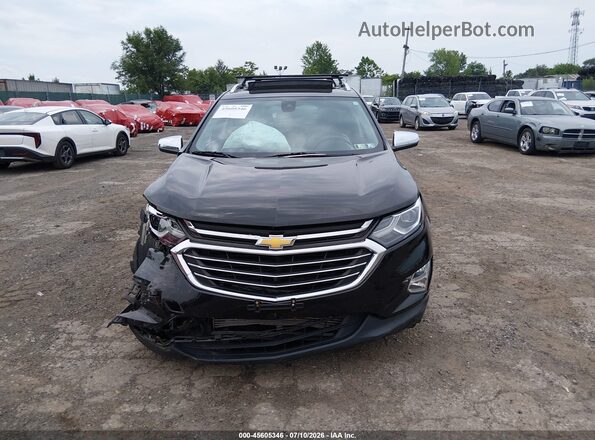 2GNAXWEX7J6209597 2018 CHEVROLET EQUINOX Черный Вид панели приборов