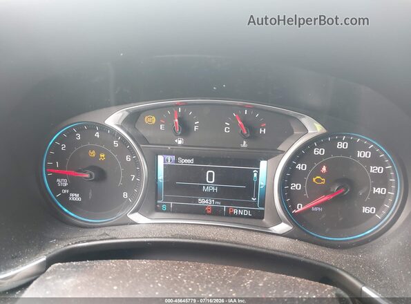 2GNAXWEX7J6260095 2018 CHEVROLET EQUINOX Белый Вид задних сидений
