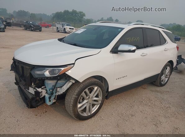 2GNAXWEX7J6260095 2018 CHEVROLET EQUINOX Белый Передняя левая четверть